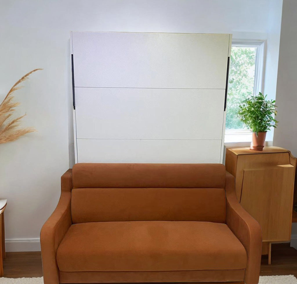 Full Size Modern Vertical Murphy Bed with Sofa - Murphy Nook
