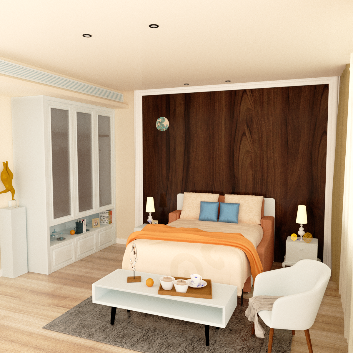 Full Size Modern Vertical Murphy Bed with Sofa - Murphy Nook