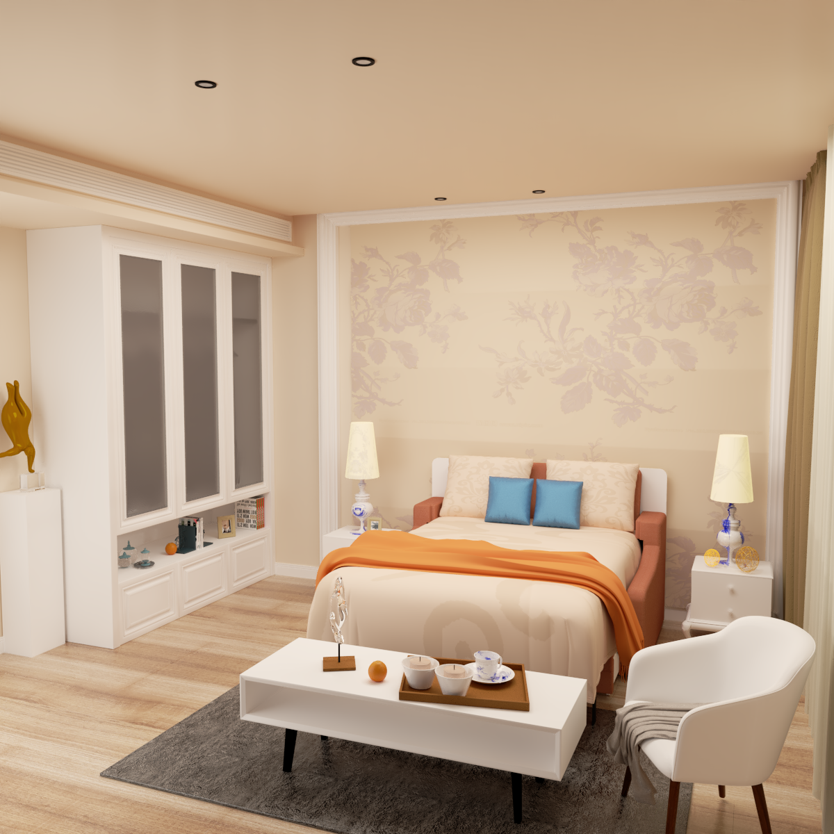 Full Size Modern Vertical Murphy Bed with Sofa - Murphy Nook