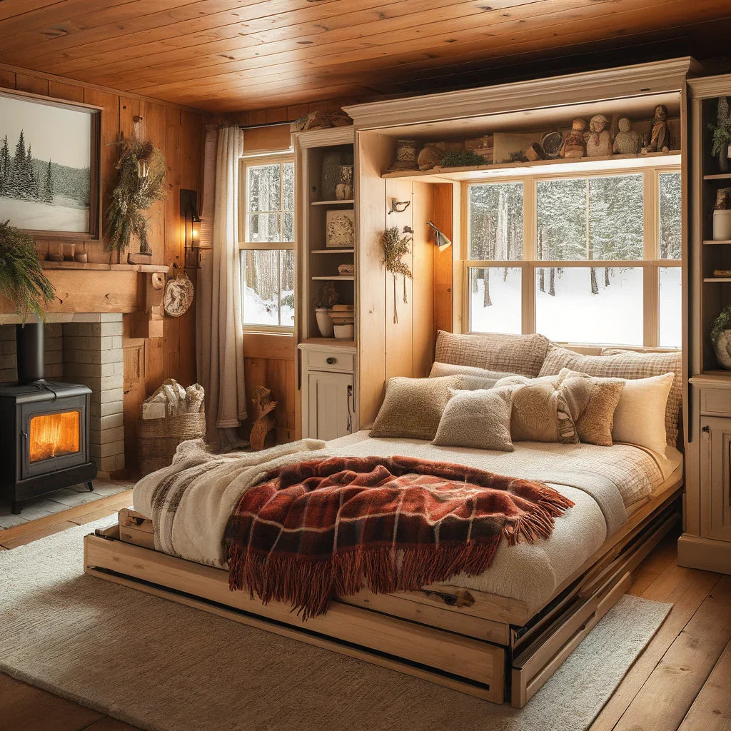  "Discover how Murphy beds can create a cozy and functional space in your Maine home, combining comfort and style effortlessly."