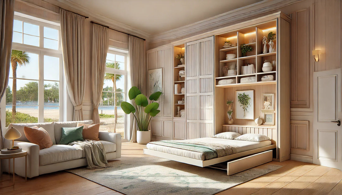 "Reimagine your South Carolina living space with versatile Murphy beds that blend innovation, style, and functionality."