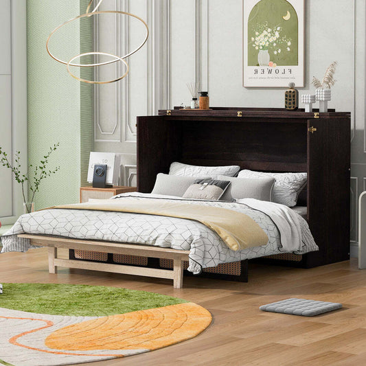 Murphy Nook| Queen size Murphy Bed with large Drawers