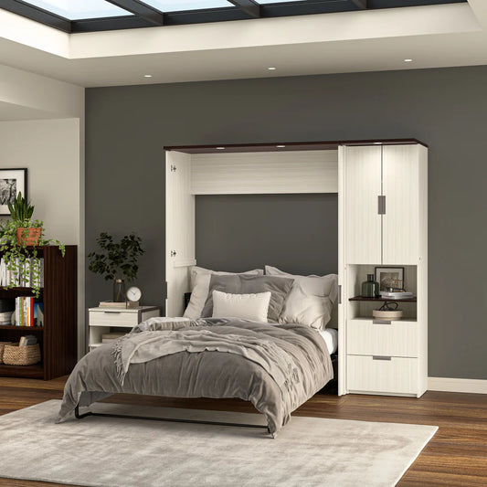 "Reimagine Your Home: Experience the Ultimate Transformation with the 84W Full Murphy Bed – Your Stylish, Functional Oasis!"