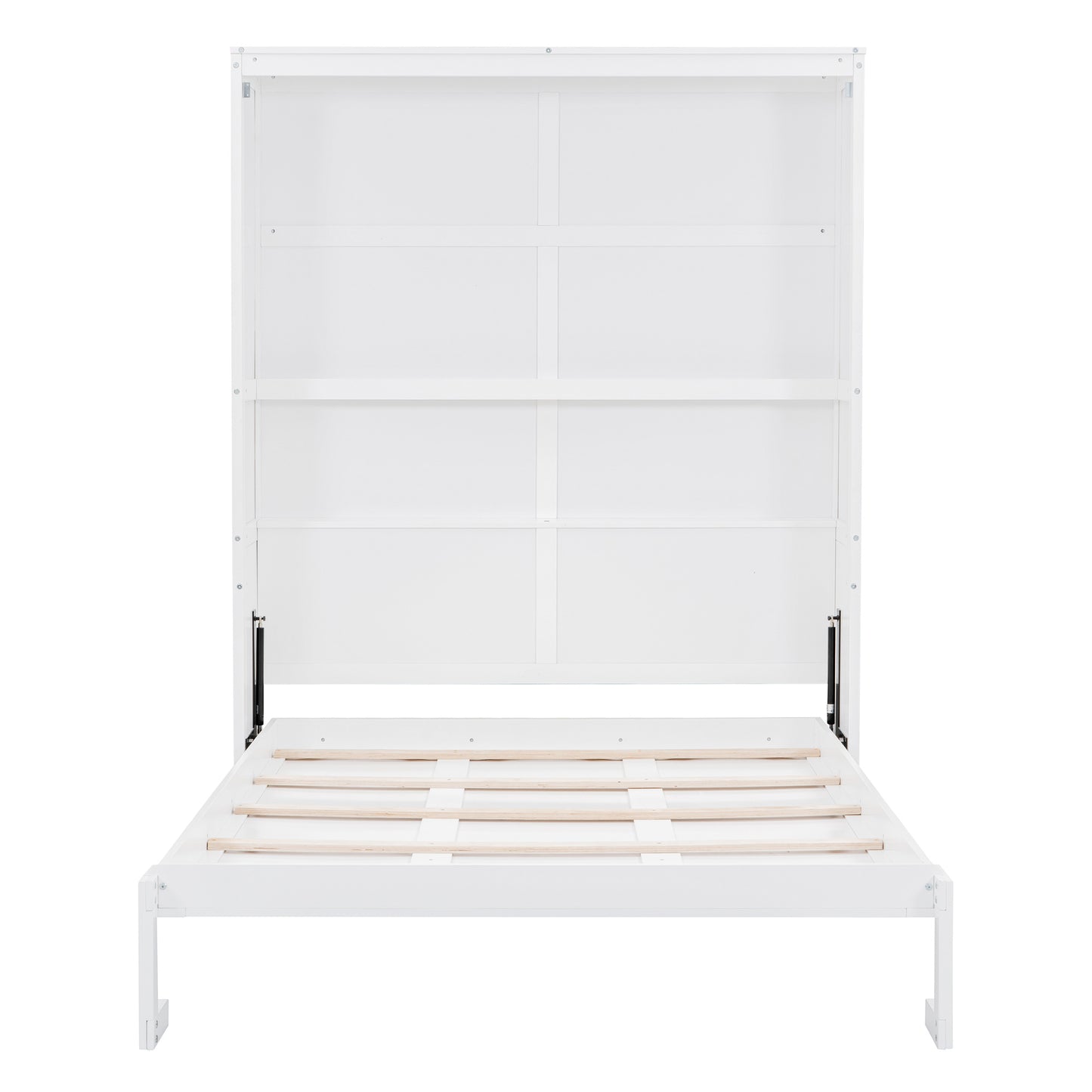 Queen Size Murphy Bed with Shelves