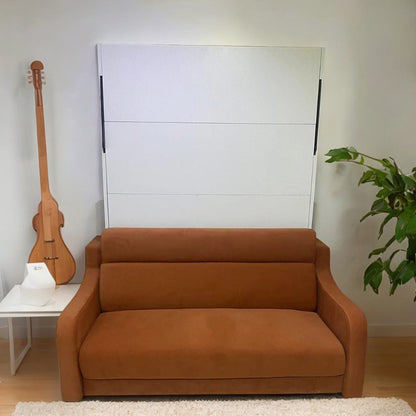 Full Size Modern Vertical Murphy Bed with Sofa