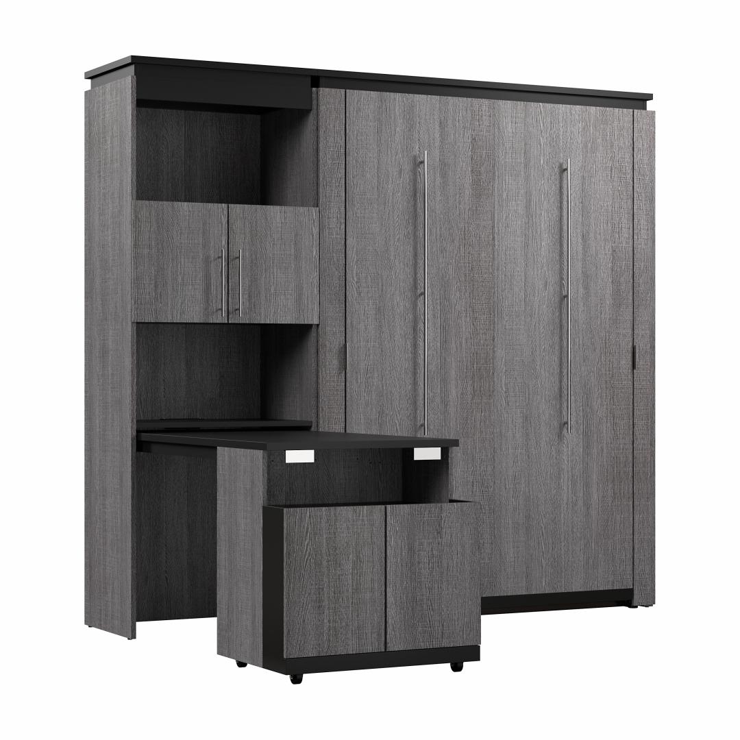 "Modern Murphy bed with sleek design" "Space-saving wall bed for small spaces" "Elegant fold-out bed by MurphyNooks" "Luxurious upholstered Murphy bed frame" "Contemporary vertical pull-down bed" "Compact Murphy bed for urban living" "Innovative hidden be